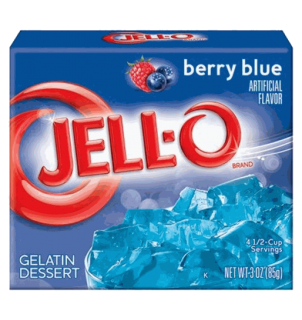 Jell-O Berry Blue