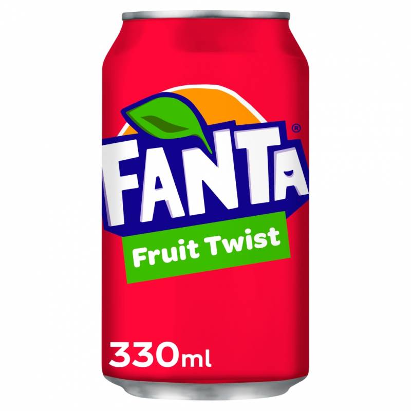 Fanta Fruit Twist canette 33cl Fanta Fruit Twist canette 33cl