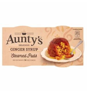 Aunty’s Delicious Ginger Syrup Puds - Pudding au sirop de gingembre