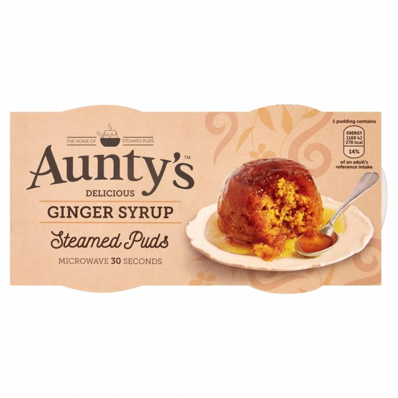 Aunty’s Delicious Ginger Syrup Puds - Pudding au sirop de gingembre