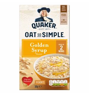 Quaker Oat So Simple Golden Syrup Porridge