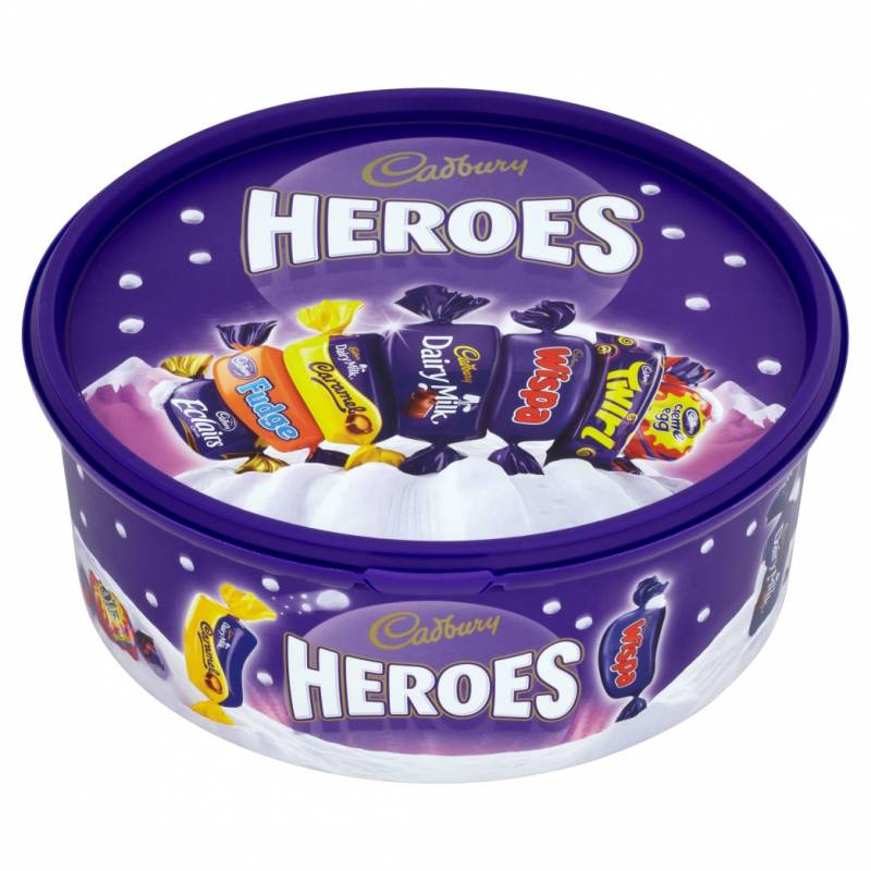 Chocolats Cadbury Heroes - Boîte de 600g