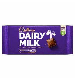 Tablette de chocolat Cadbury Dairy Milk 200g