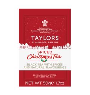 Thé noir de Noël aux épices Taylors of Harrogate