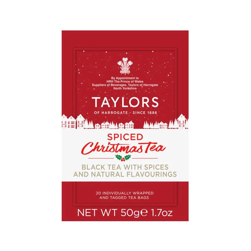 Thé noir de Noël aux épices Taylors of Harrogate