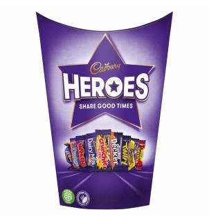 Chocolats Cadbury Heroes - Boîte de 185g