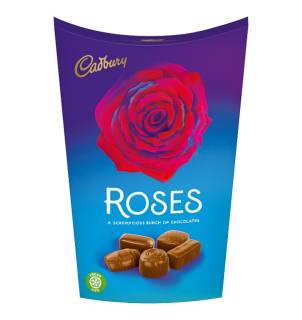 Chocolats Cadbury Roses - Carton 186g