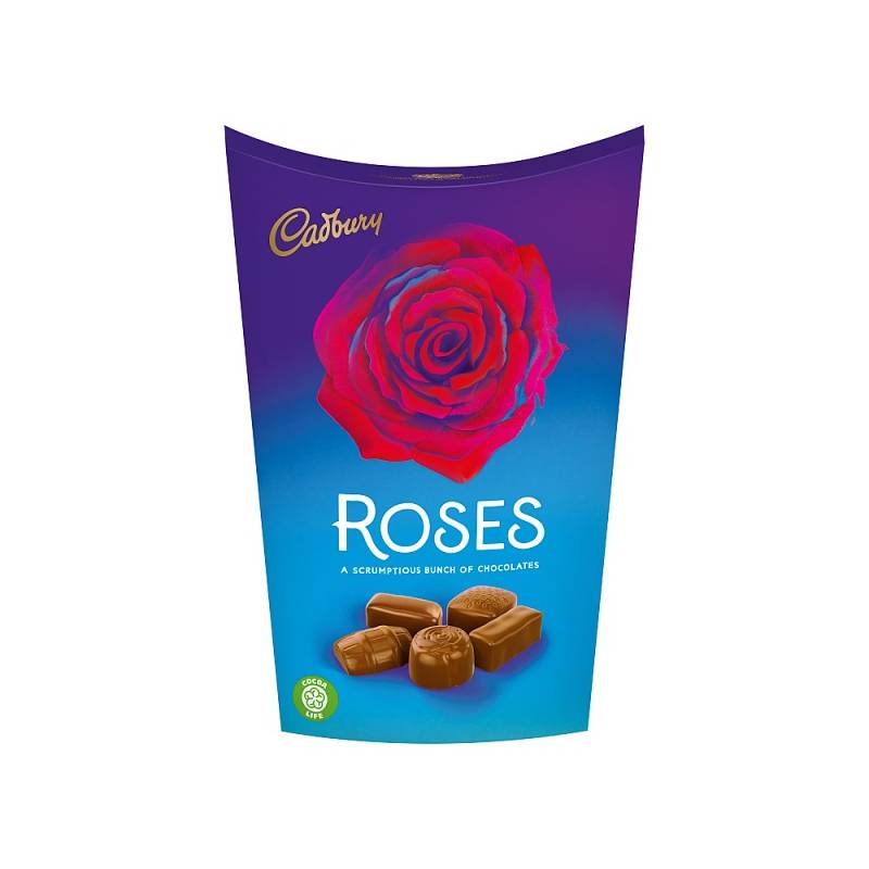 Chocolats Cadbury Roses - Carton 186g Chocolats Cadbury Roses - Carton 186g
