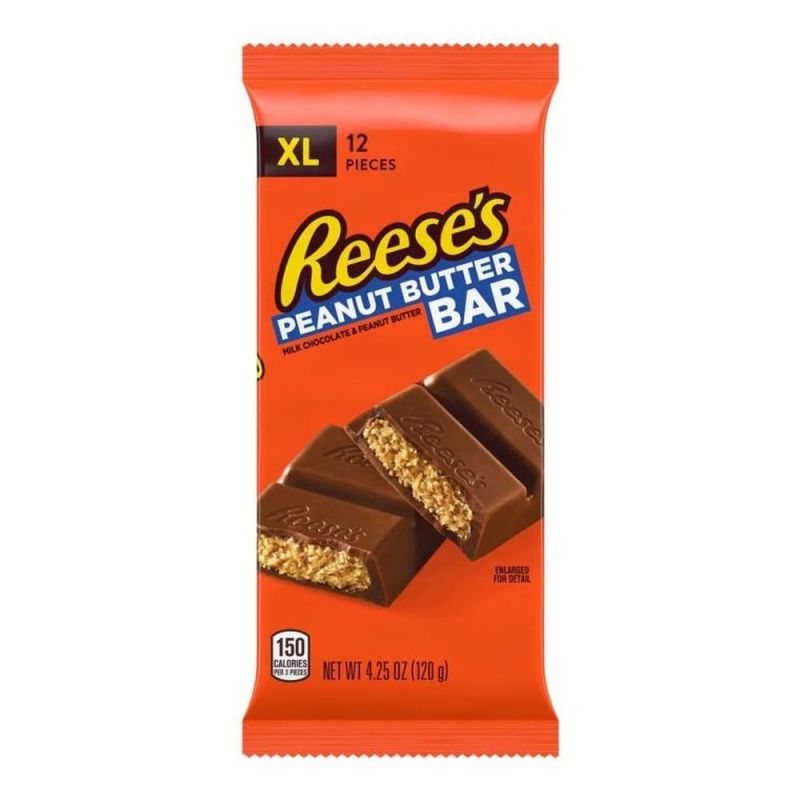 Reese's XL Milk Chocolate Peanut Butter Bar 120g